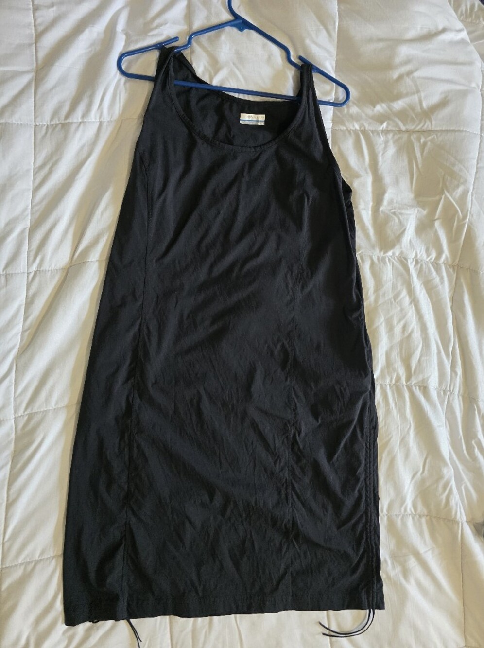 Columbia Tennis Style Active Wear Midi Dress Black